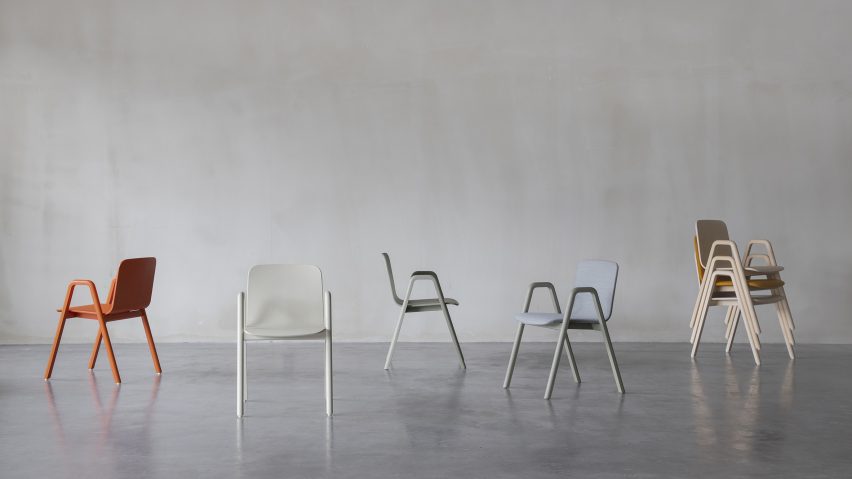 Naku Stack chair by Harri Korhonen for Inno