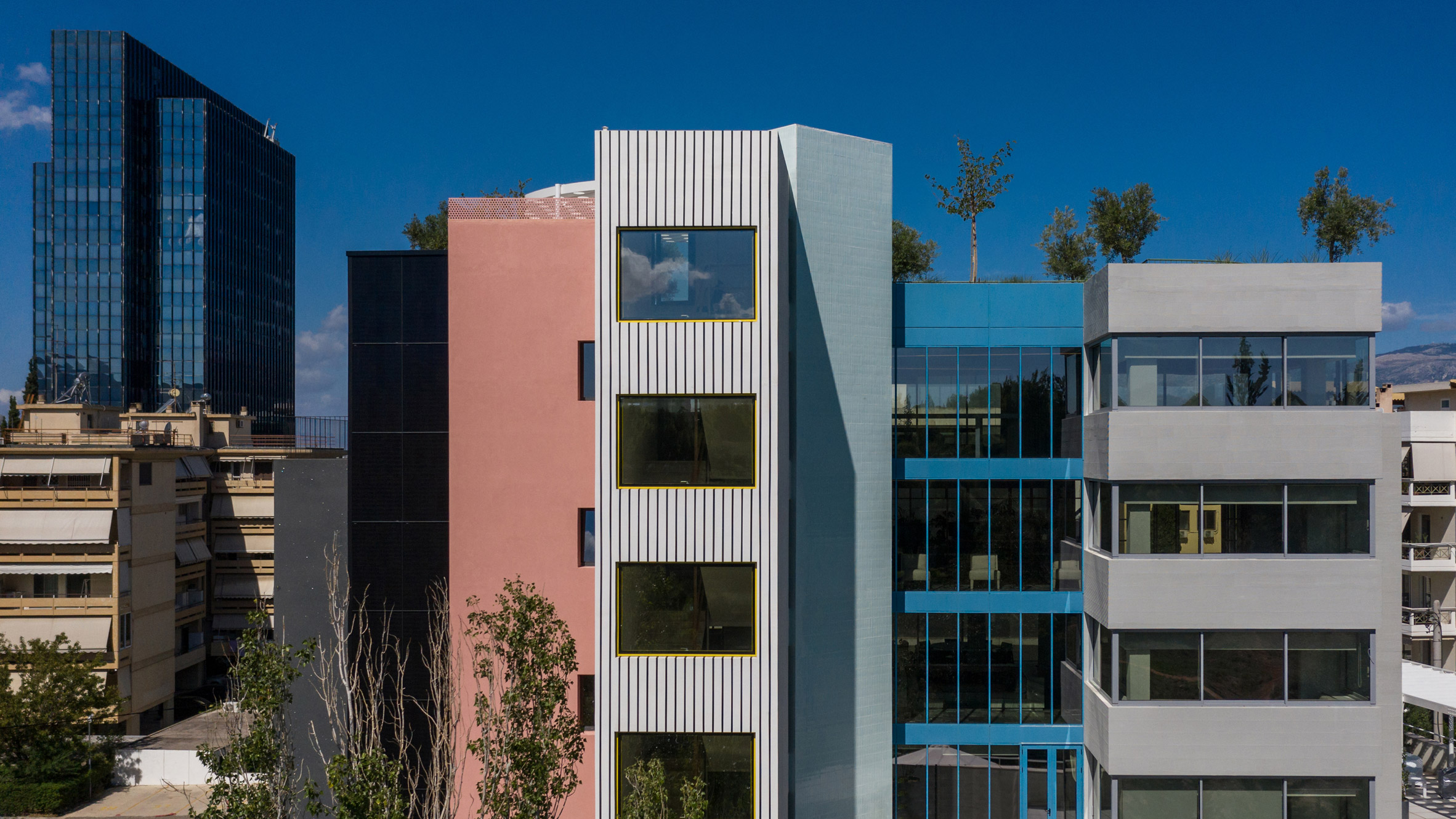Neiheiser Argyros adds colourful accents to Athens office block - Vimarsana News