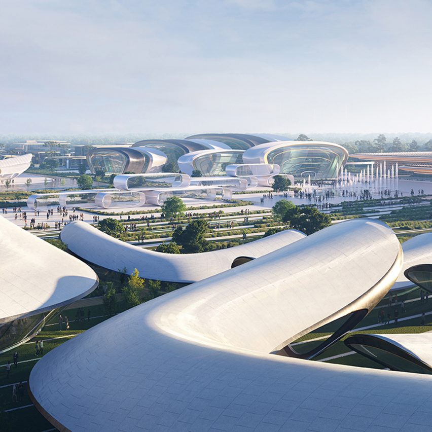 Zaha Hadid Architects unveils modular pavilions for Odesa Expo 2030 bid