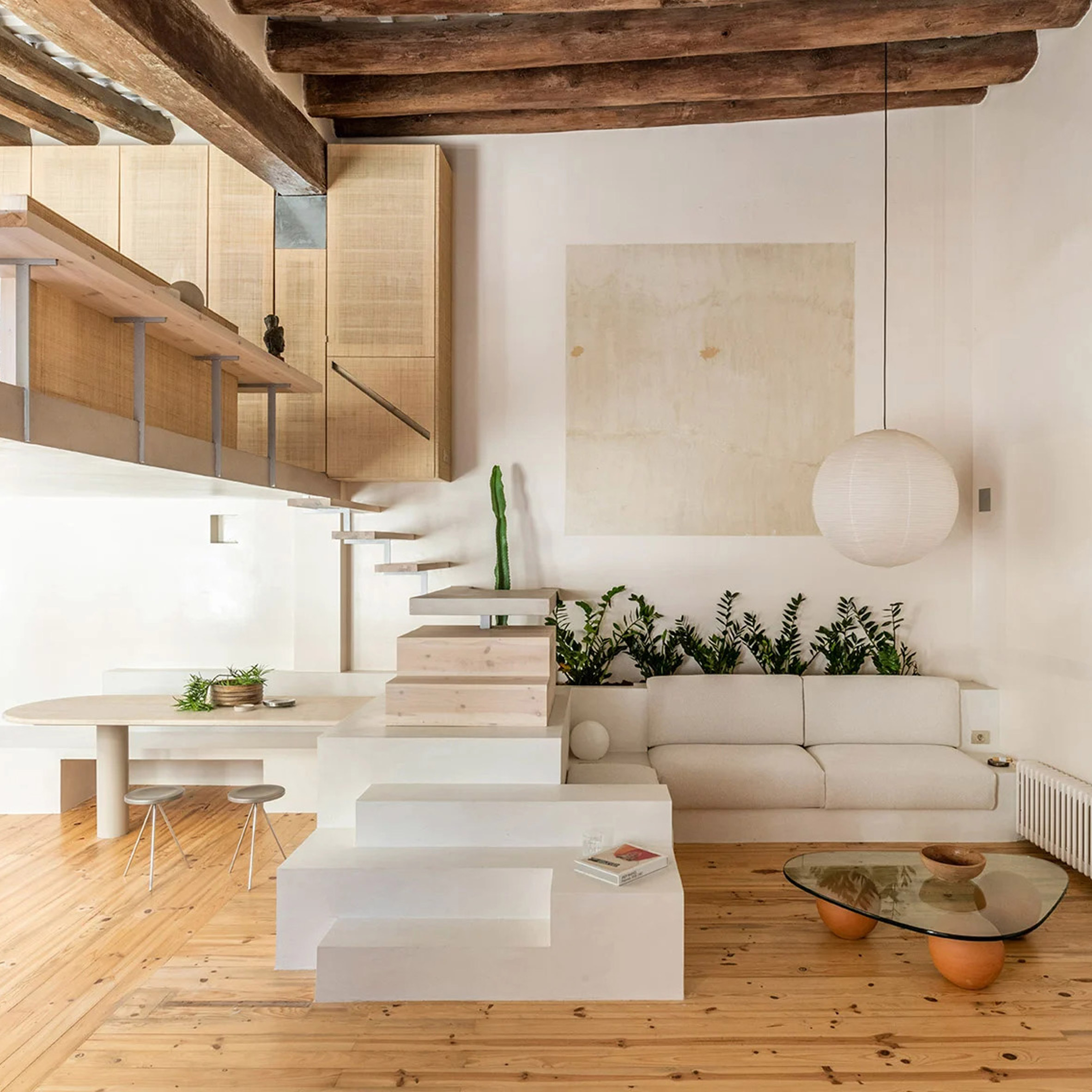 Interior of Palau Apartment by Colombo and Serboli Architecture