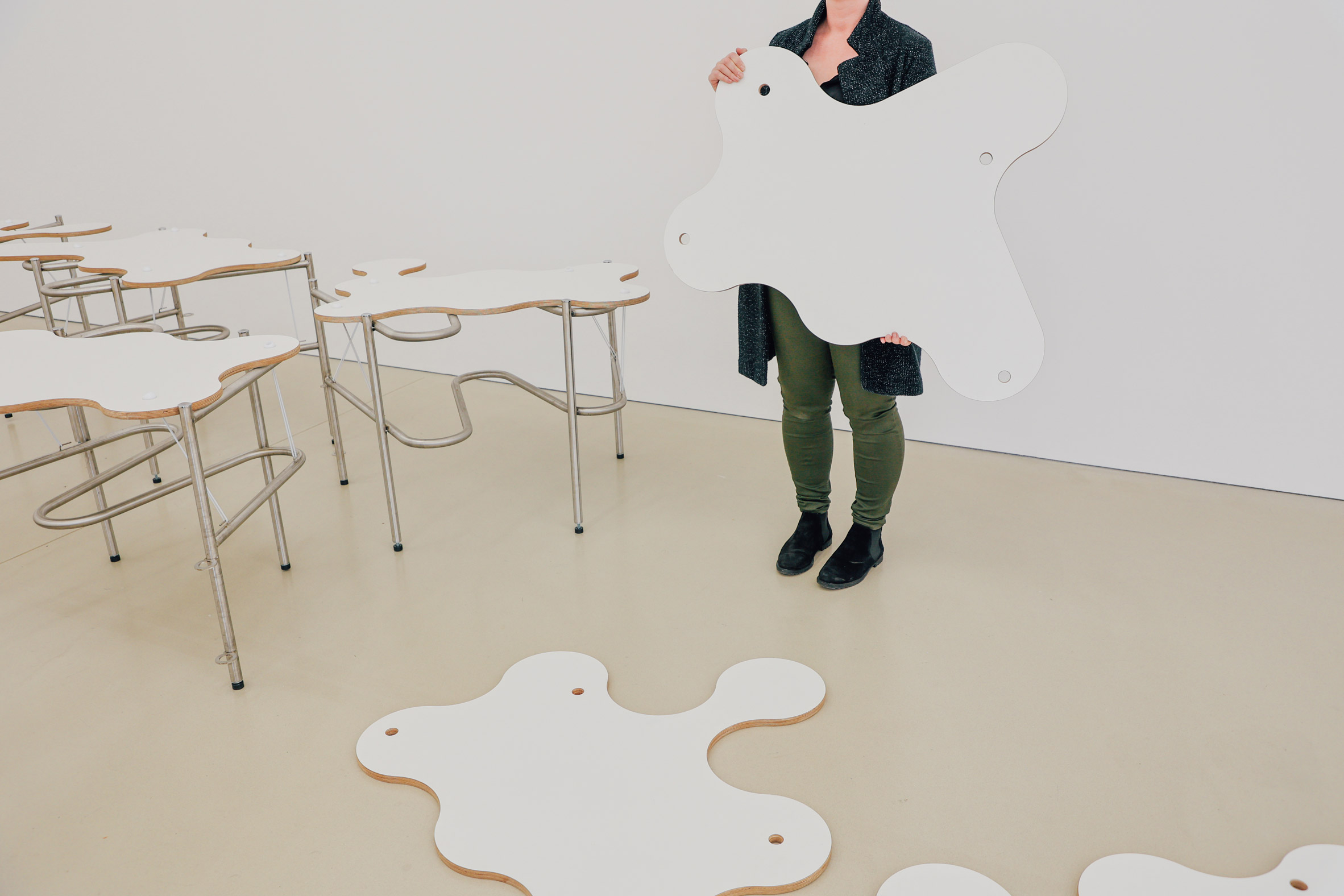 Partly Cloudy Tables by McCloy + Muchemwa and Mitre & Mondays