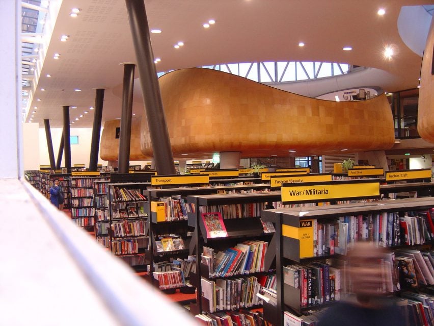 Interior of Peckham Library