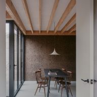 Polysmiths designs "beautifully sustainable" London house featuring cork-lined living spaces
