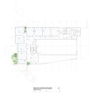 Third floor plan, Reggio School