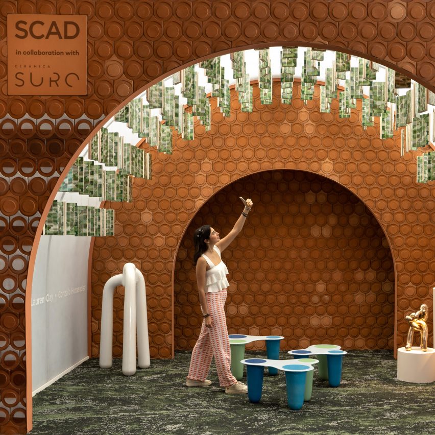 SCAD tile installation