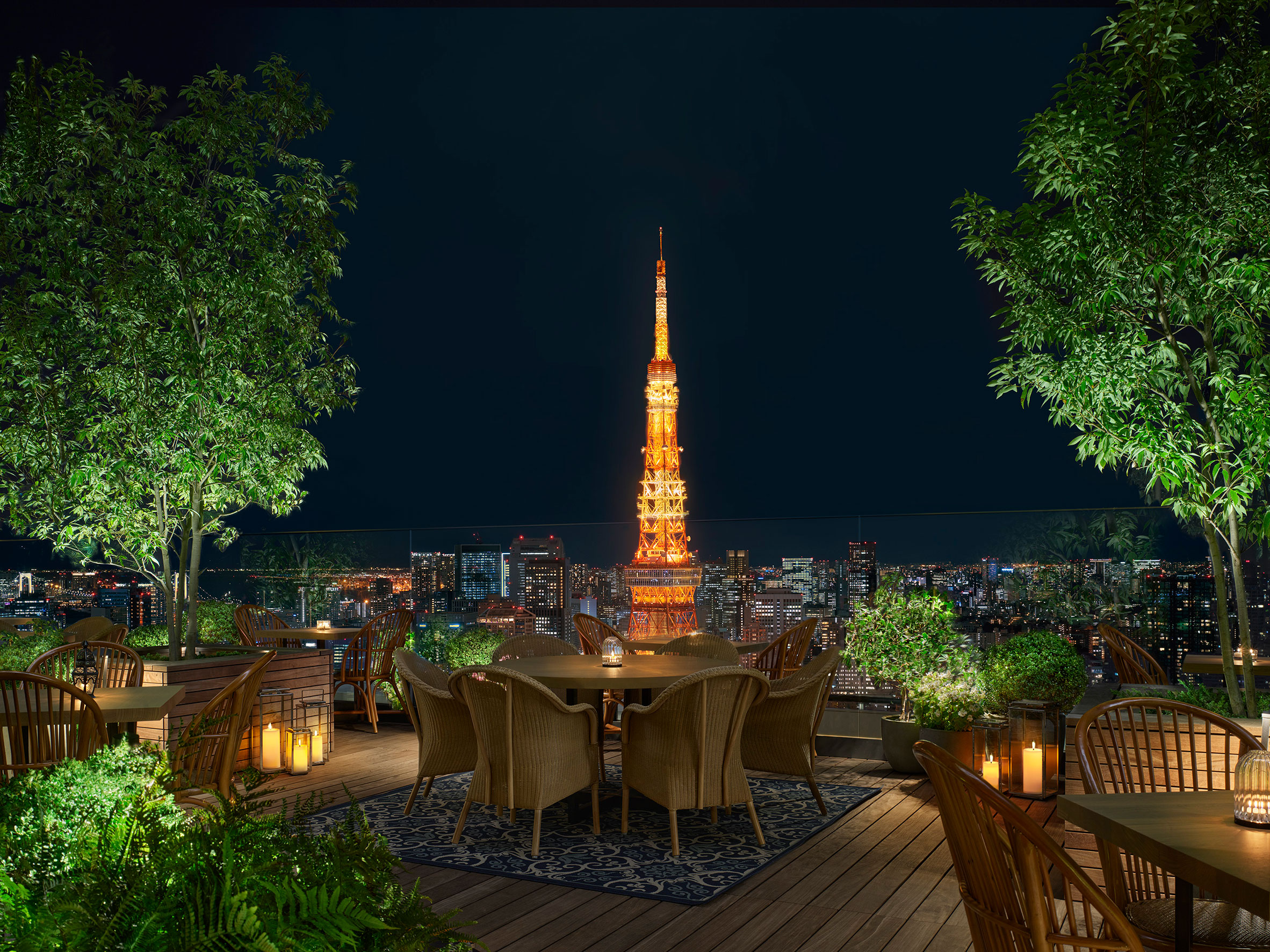 Terrace at the Tokyo Edition, Toranomon hotel