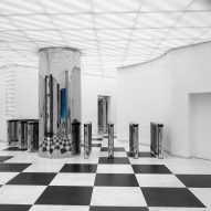 Christ & Gantenbein adds "techno-futuristic" lobby to Oxford Street office