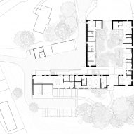Floor plan of Wraxall Yard homes by Clementine Blakemore Architects