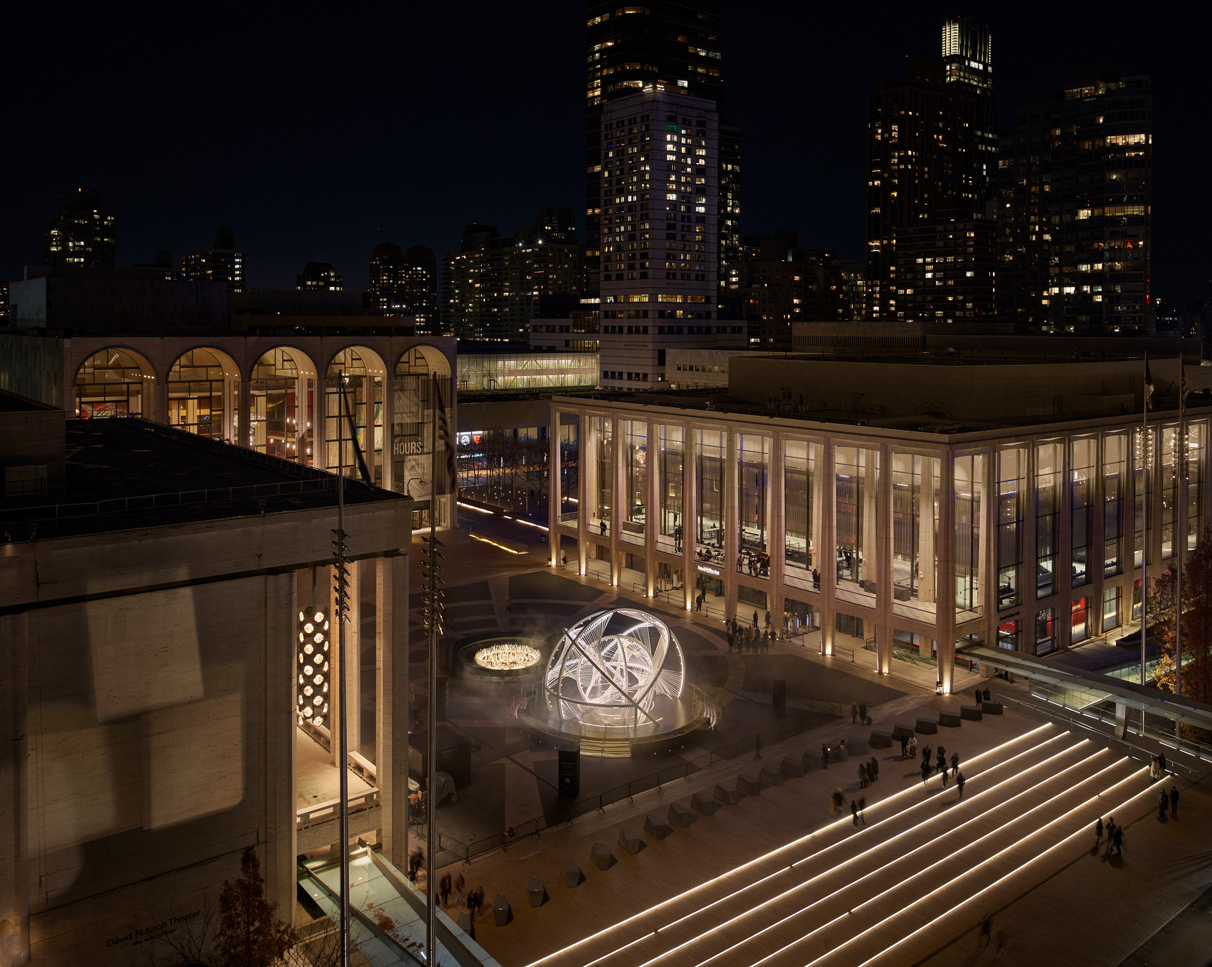Es Devlin 'Your Voices' choral sculpture lights up New York