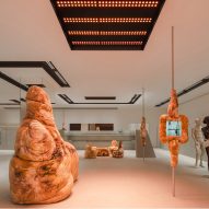 Halleroed combines futuristic and primitive for Acne Studios store in Chengdu
