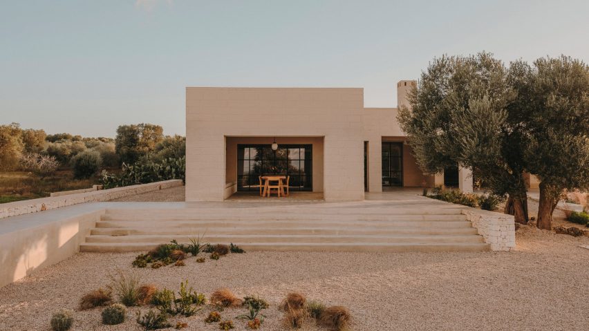 Exterior of Casa Maiora by Studio Andrew Trotter in Puglia