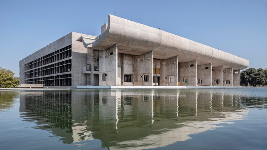 Palacio de la Asamblea, Chandigarh, de Le Corbusier
