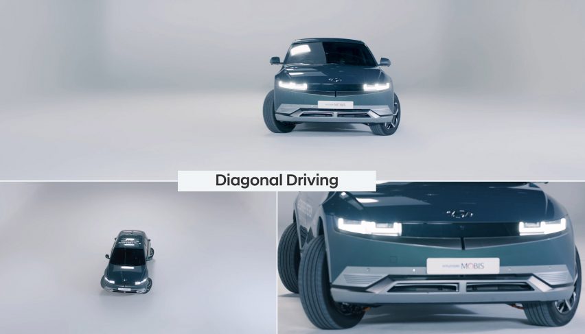 The Ioniq 5 is side-wheel drive