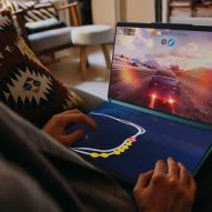 Yoga Book 9i laptop by Lenovo used for gaming
