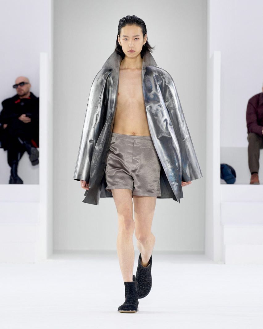 Loewe jackets at the show