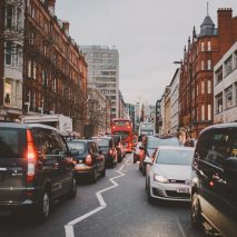 London traffic jam