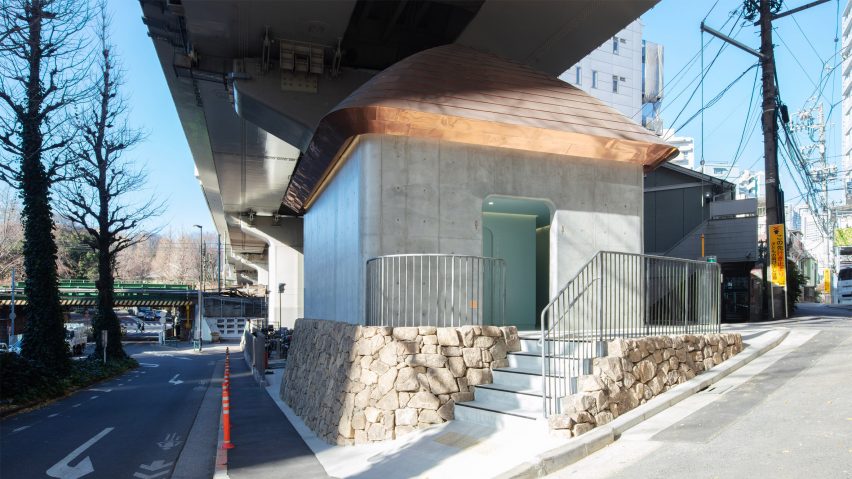 Public toilet in Tokyo by Marc Newson