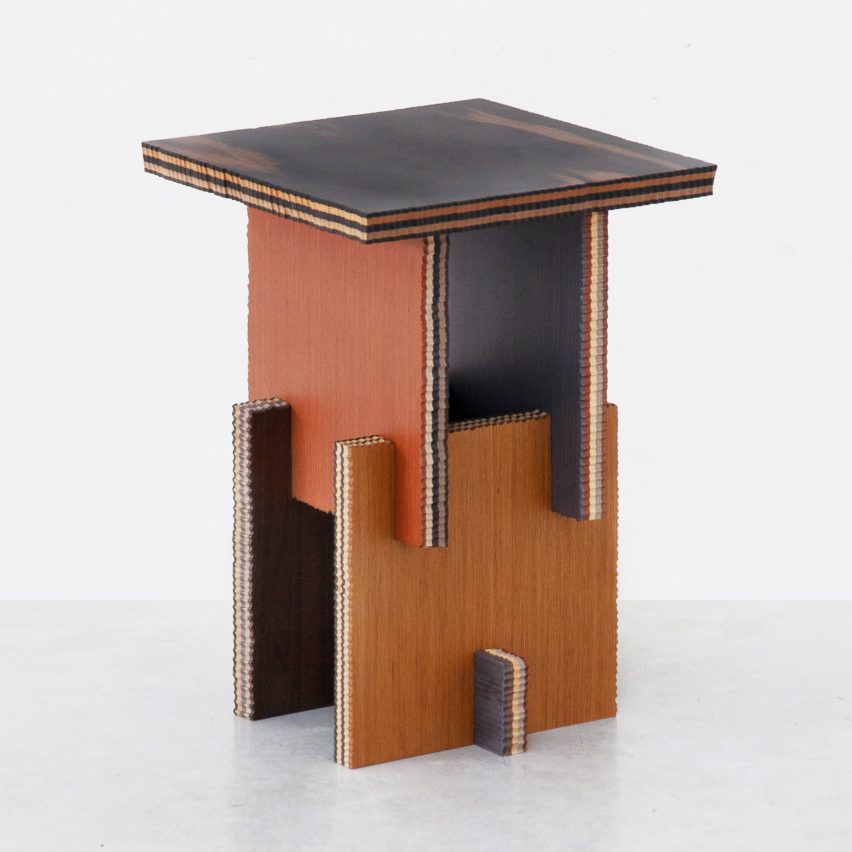 George side table by Marco Campardo