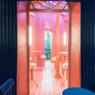 Doorway in Naked and Famous bar by Lucas y Hernández-Gil