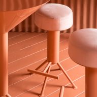 Stool in Naked and Famous bar by Lucas y Hernández-Gil