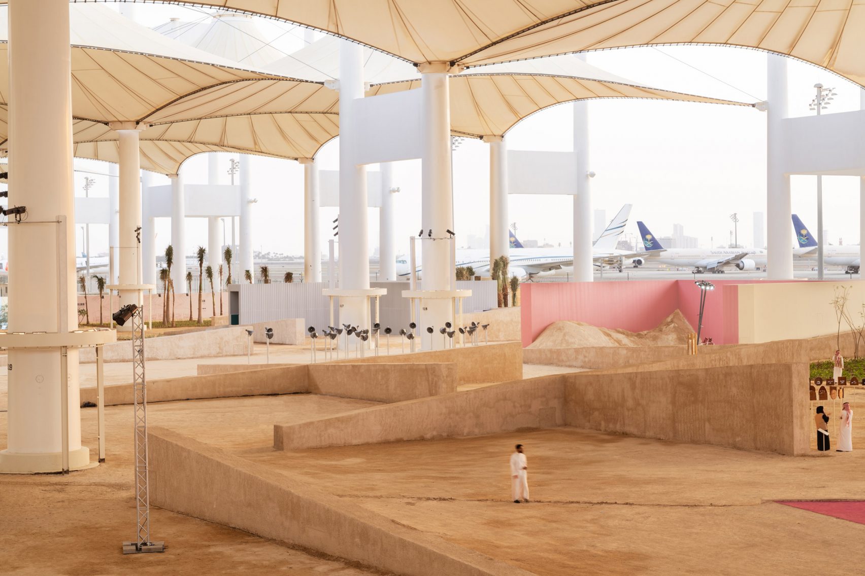 Oma Produces Scenography For Islamic Arts Biennale Inside Of Jeddah