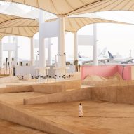 OMA creates scenography for Islamic Arts Biennale within SOM-designed Jeddah airport