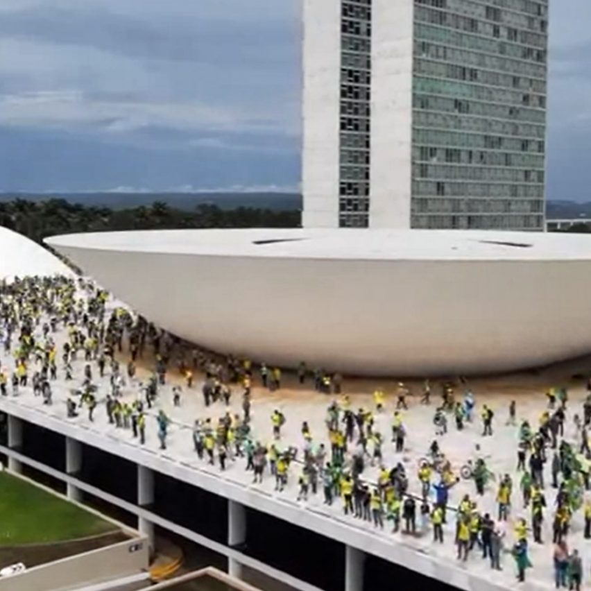 Riots at National Congress in Brazil