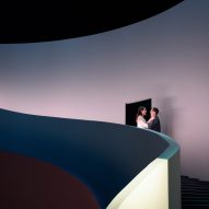Pierre Yovanovitch set design for Rigoletto at Theatre Basel