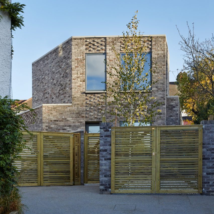 Photo of the front of NW10 House by Platform 5 Architects