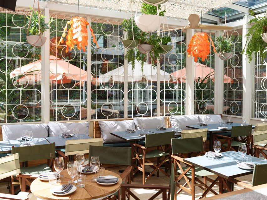 Orangery of restaurant in Sydney designed by Luchetti Krelle