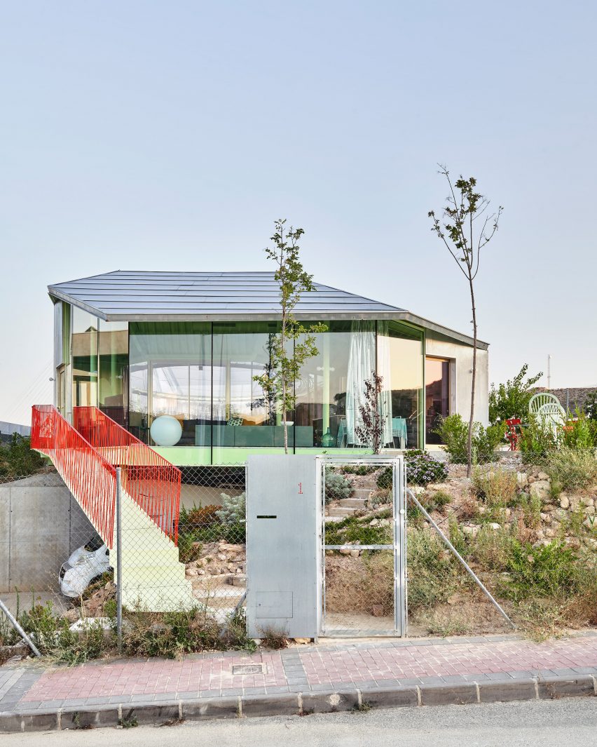 Exterior of Rambla Climate-House by Andrés Jaque, Office for Political Innovation and Miguel Mesa del Castillo