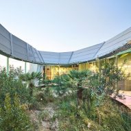 Courtyard view of Rambla Climate-House by Andrés Jaque, Office for Political Innovation and Miguel Mesa del Castillo