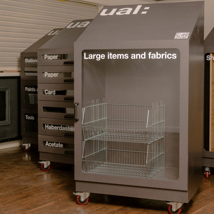 UAL rolls out Re-Use donation boxes where students can leave and source materials