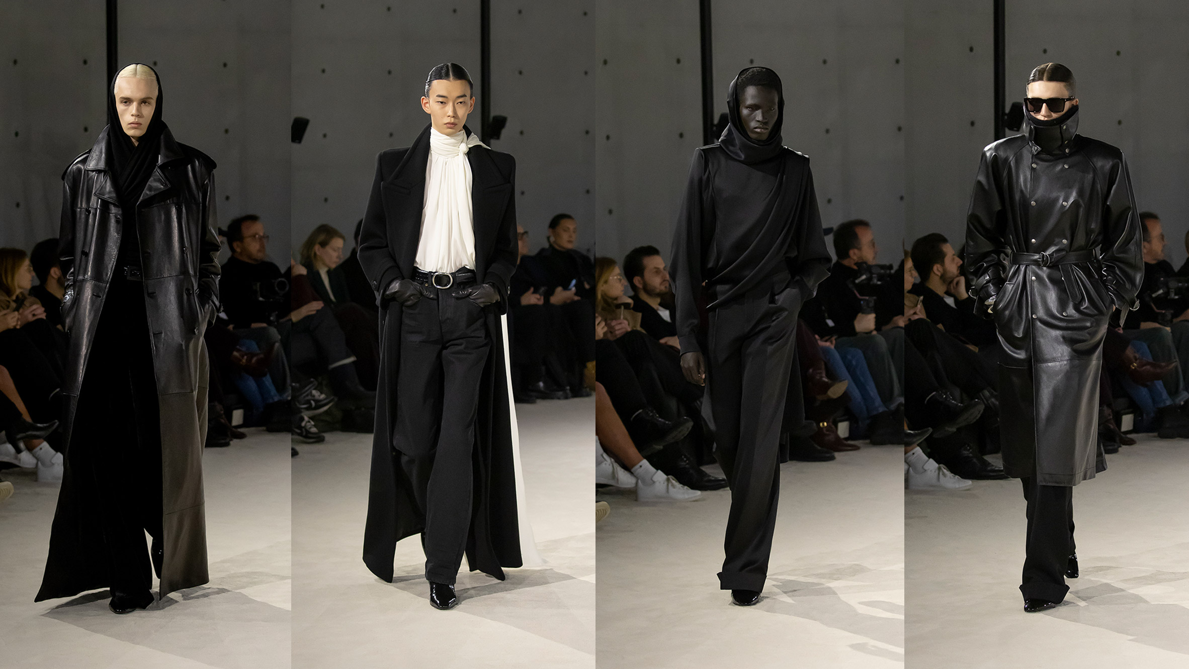 Saint Laurent Fall Winter 2023 Collection at Paris Fashion Week