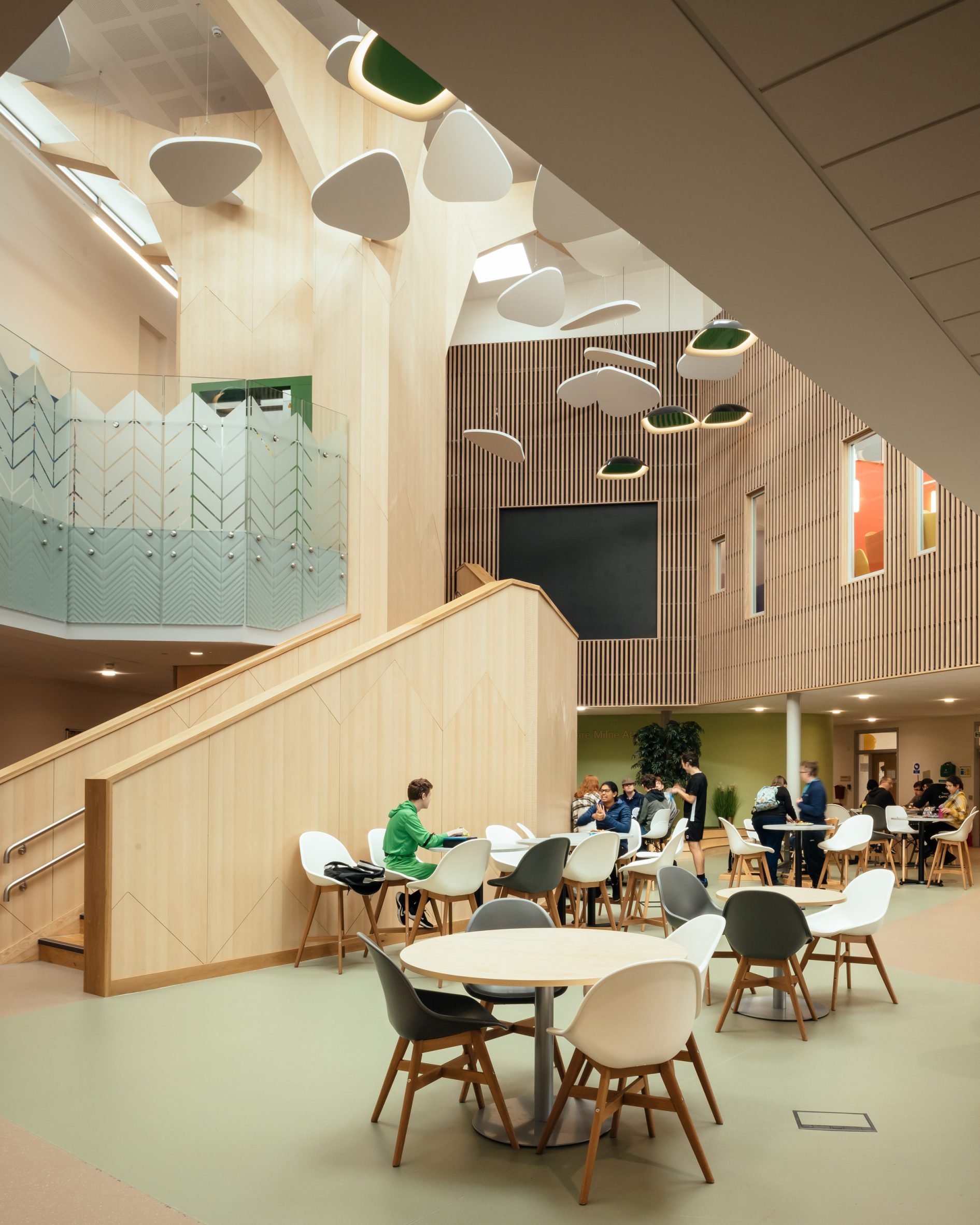 Interior image of The Deaf Academy by Stride Treglown