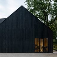 Studio Space and Studio REDD create black timber-clad barn for own office
