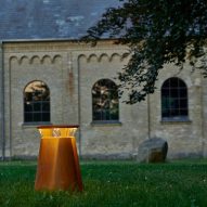 Stump bollard by Peter Bysted for Icono