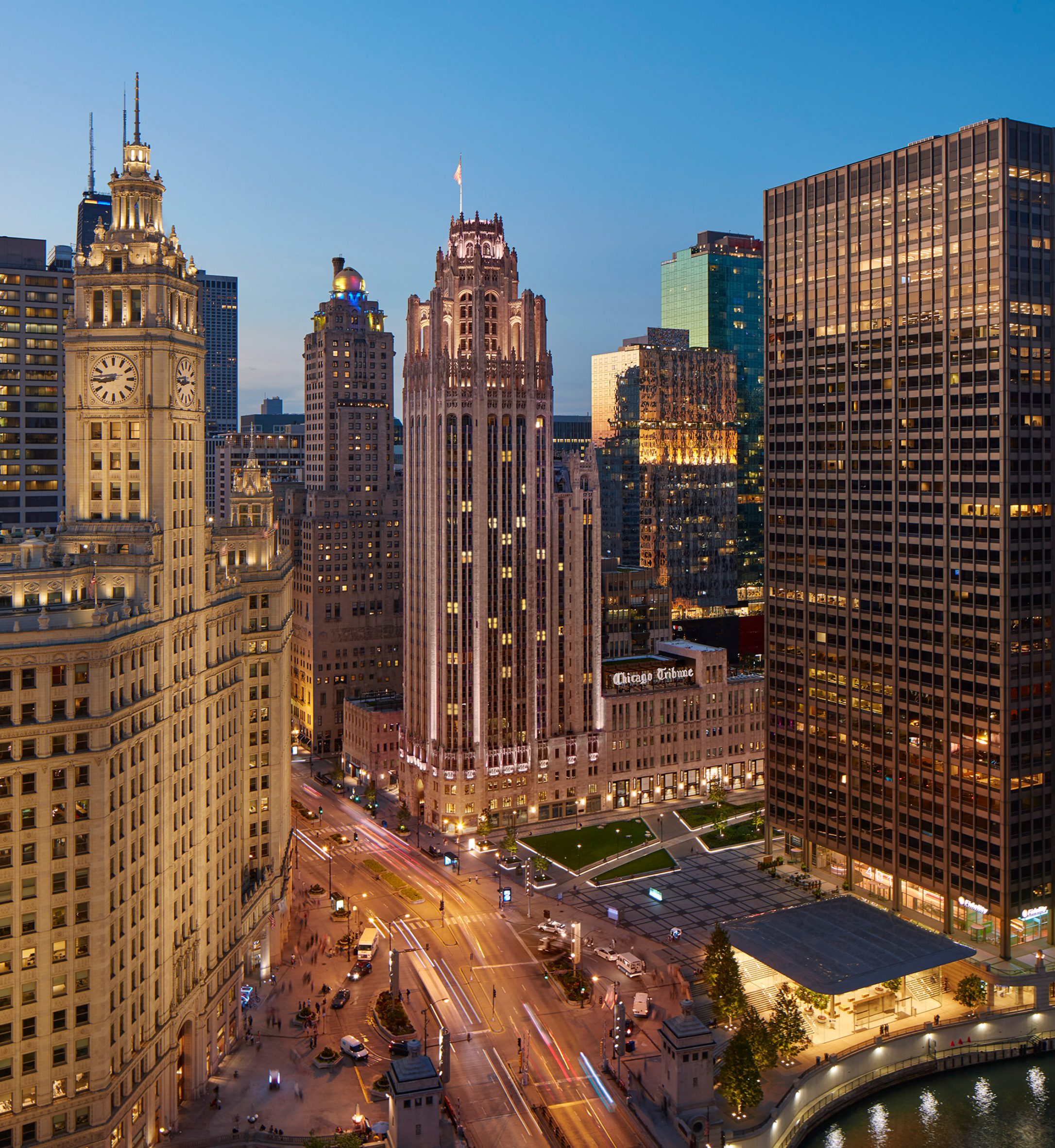 Chicago's iconic Tribune Tower