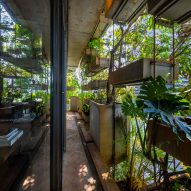 Urban Farming Office by Vo Trong Nghia Architects