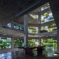 Urban Farming Office by Vo Trong Nghia Architects
