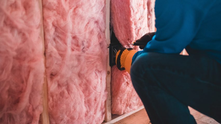 Installation of wall insulation