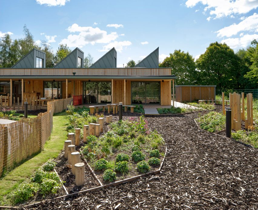 Zahrady školky ve Velké Británii