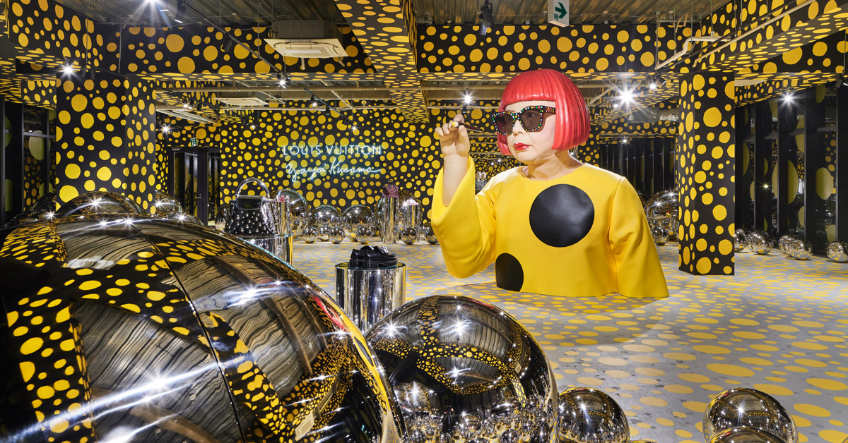 Another Look at Global Artist Yayoi Kusama's First Collab with