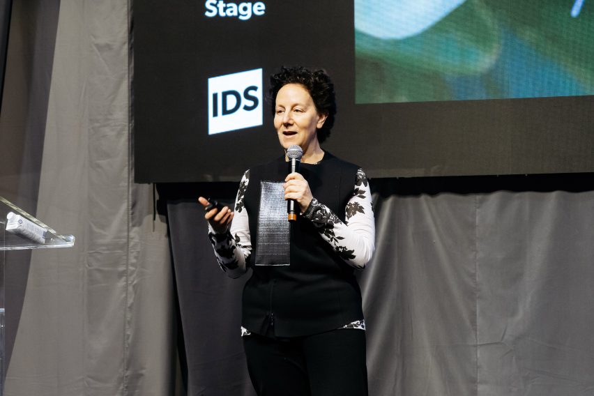 Claire Weisz speaking at IDS23