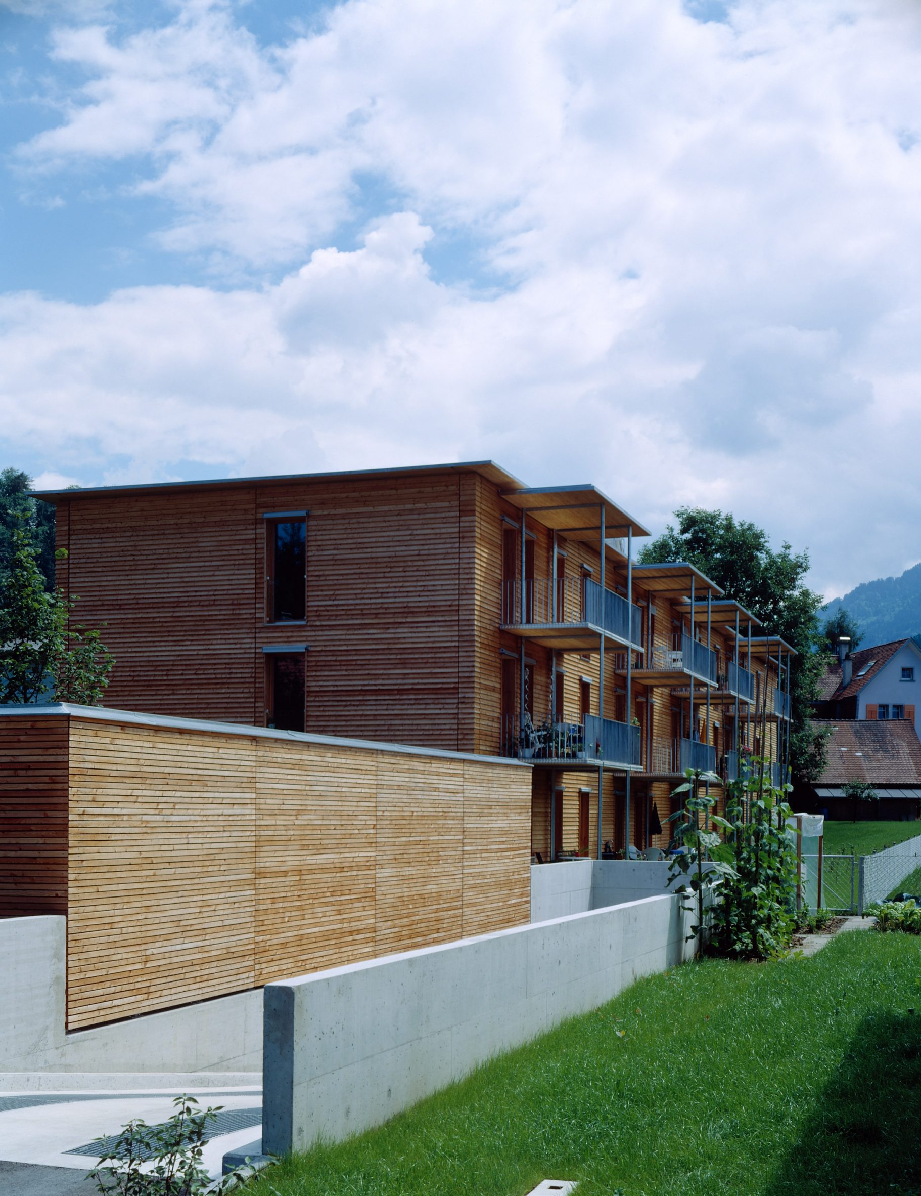 Ölzbündt building in Austria built from mass-timber