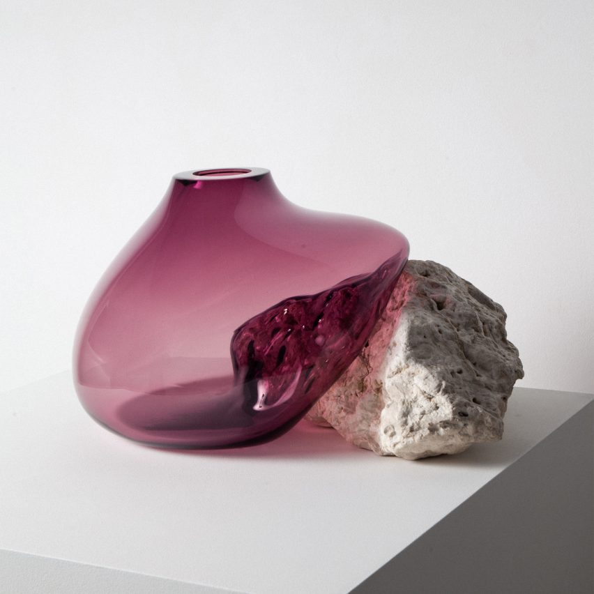 Photo of purple glassware