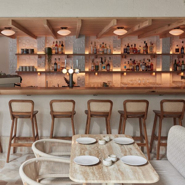 A-nrd brings "beachfront feel" to restaurant in London's Soho