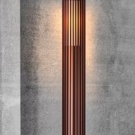 Brown metallic garden light by Nordlux