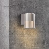 Aluminium wall light by Nordlux