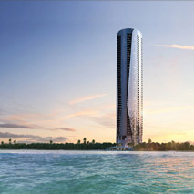 Miami Beach skyscraper by Sieger Suarez Architects